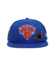 画像1:  NEW ERA × FELT New York Knicks - 59FIFTY BUTTERLY GARDEN ROYAL (1)