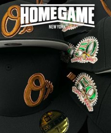 画像2: NEW ERA / 59FIFTY BALTIMORE ORIOLES 50TH ANNIVERSARY BLACK (2)