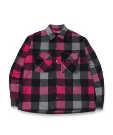 画像1: HIDEANDSEEK(ハイドアンドシーク) / Buffalo Check Shirt Jacket(24aw) (1)