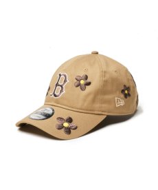 画像1: NEW ERA / 9TWENTY MLB Flower Embroidery ボストン・レッドソックス (1)