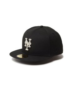 画像1: NEW ERA / 59FIFTY MLB Rhinestone Badge ニューヨーク・メッツ  (1)