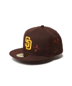 画像1: NEW ERA / 59FIFTY MLB Flower Embroidery サンディエゴ・パドレス (1)