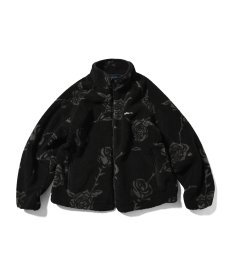 画像3: LFYT(ラファイエット) / ROSE ALLOVER PATTERNED FLEECE JACKET (3)