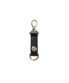 画像1: CALEE(キャリー) / SILVER STAR CONCHO LEATHER KEY RING (1)