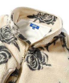 画像8: LFYT(ラファイエット) / ROSE ALLOVER PATTERNED FLEECE JACKET (8)