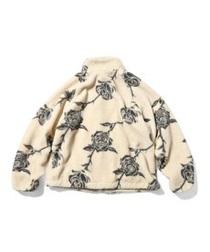 画像4: LFYT(ラファイエット) / ROSE ALLOVER PATTERNED FLEECE JACKET (4)