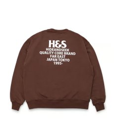 画像5: HIDEANDSEEK(ハイドアンドシーク) / H&S Sweat Shirt (5)