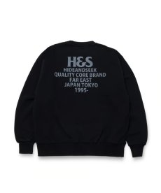 画像1: HIDEANDSEEK(ハイドアンドシーク) / H&S Sweat Shirt (1)