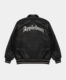 画像1: APPLEBUM(アップルバム) / All Leather Stadium Jacket (1)