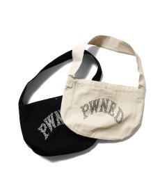 画像1: PWNED(パウンド) / mirocks × PWNED CANVAS SHOULDER BAG (1)