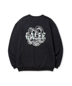 画像2: CALEE(キャリー) / CALEE SNAKE LOGO CREW NECK SW (2)