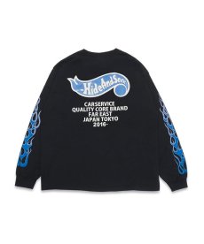 画像1: HIDEANDSEEK(ハイドアンドシーク) / HIDEANDSEEK×CarService L/S Tee-1 (1)