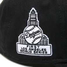 画像7: NEW ERA / 9FORTY A-Frame MLB Black & White ロサンゼルス・ドジャース クーパーズタウン (7)