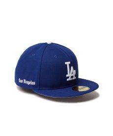 画像1: NEW ERA / 59FIFTY MLB Old English ロサンゼルス・ドジャース (1)