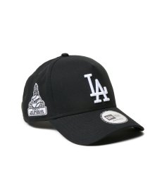 画像1: NEW ERA / 9FORTY A-Frame MLB Black & White ロサンゼルス・ドジャース クーパーズタウン (1)