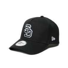 画像3: NEW ERA / 9FORTY A-Frame MLB Black & White サンディエゴ・パドレス クーパーズタウン (3)