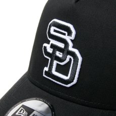 画像6: NEW ERA / 9FORTY A-Frame MLB Black & White サンディエゴ・パドレス クーパーズタウン (6)