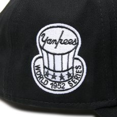 画像7: NEW ERA / 9FORTY A-Frame MLB Black & White ニューヨーク・ヤンキース クーパーズタウン  (7)