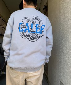 画像10: CALEE(キャリー) / CALEE SNAKE LOGO CREW NECK SW (10)