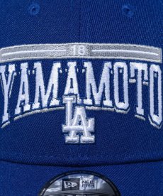 画像5: NEW ERA / 9FORTY MLB Player Name & Number ロサンゼルス・ドジャース 山本由伸 ダークロイヤル (5)