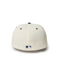 画像4: NEW ERA / 59FIFTY MLB Wool Visor ニューヨーク・ヤンキース クローム ネイビーバイザー (4)