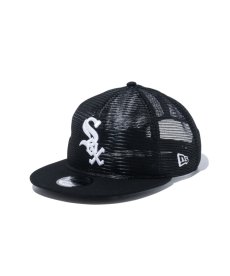 画像3: NEW ERA / 9FIFTY All Mesh シカゴ・ホワイトソックス ブラック (3)