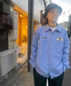 画像4: HIDEANDSEEK(ハイドアンドシーク) / HIDEANDSEEK×CarService Work L/S Shirt (4)