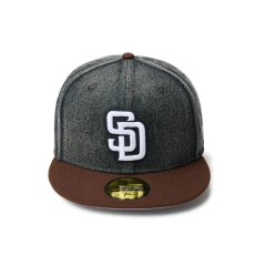 画像2: NEW ERA / 59FIFTY MLB Denim 2-Tone サンディエゴ・パドレス (2)