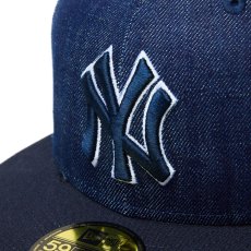 画像5: NEW ERA / 59FIFTY MLB Denim 2-Tone ニューヨーク・ヤンキース (5)