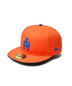 画像1: NEW ERA / 59FIFTY MLB Upside Down ニューヨーク・メッツ (1)