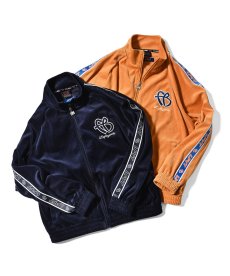 画像2: LFYT(ラファイエット) / LFYT x FUBU VELOUR TRACK JACKET (2)