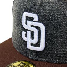 画像5: NEW ERA / 59FIFTY MLB Denim 2-Tone サンディエゴ・パドレス (5)