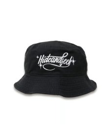 画像1: HIDEANDSEEK(ハイドアンドシーク) / Cursive Logo Crusher Hat (1)