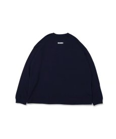 画像6: HIDEANDSEEK(ハイドアンドシーク) / Logo L/S Tee(25ss Front) Big Silhouette (6)