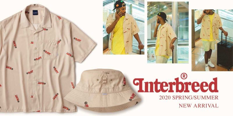 RAW×INTERBREED Collaboration Collection. NEW ARRIVAL