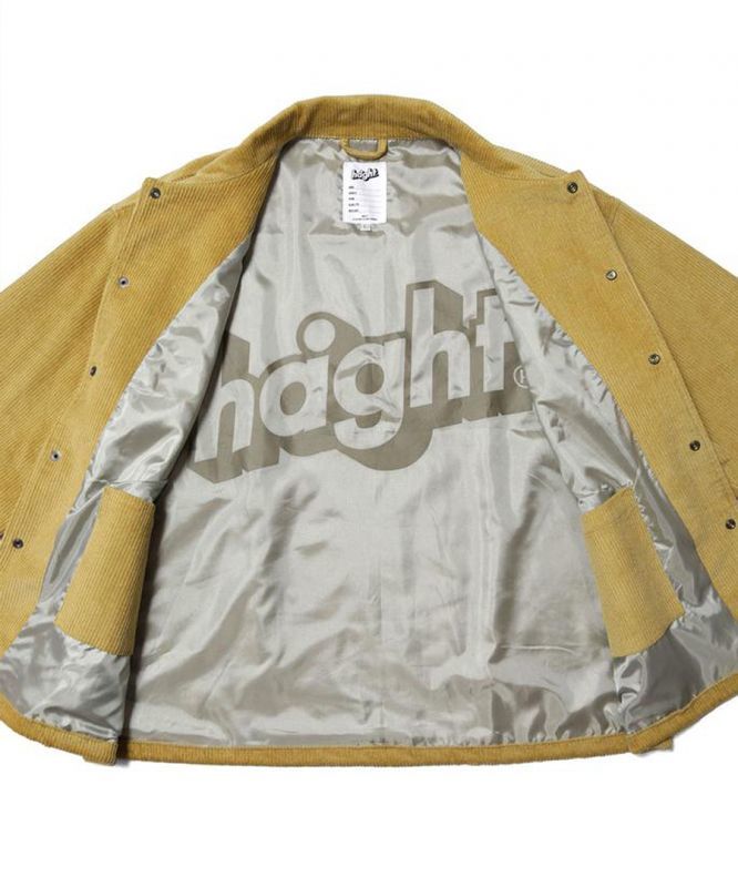 HAIGHT(ヘイト) ジャケットCORDUROY COACH JACKET HT-W202002 正規取扱