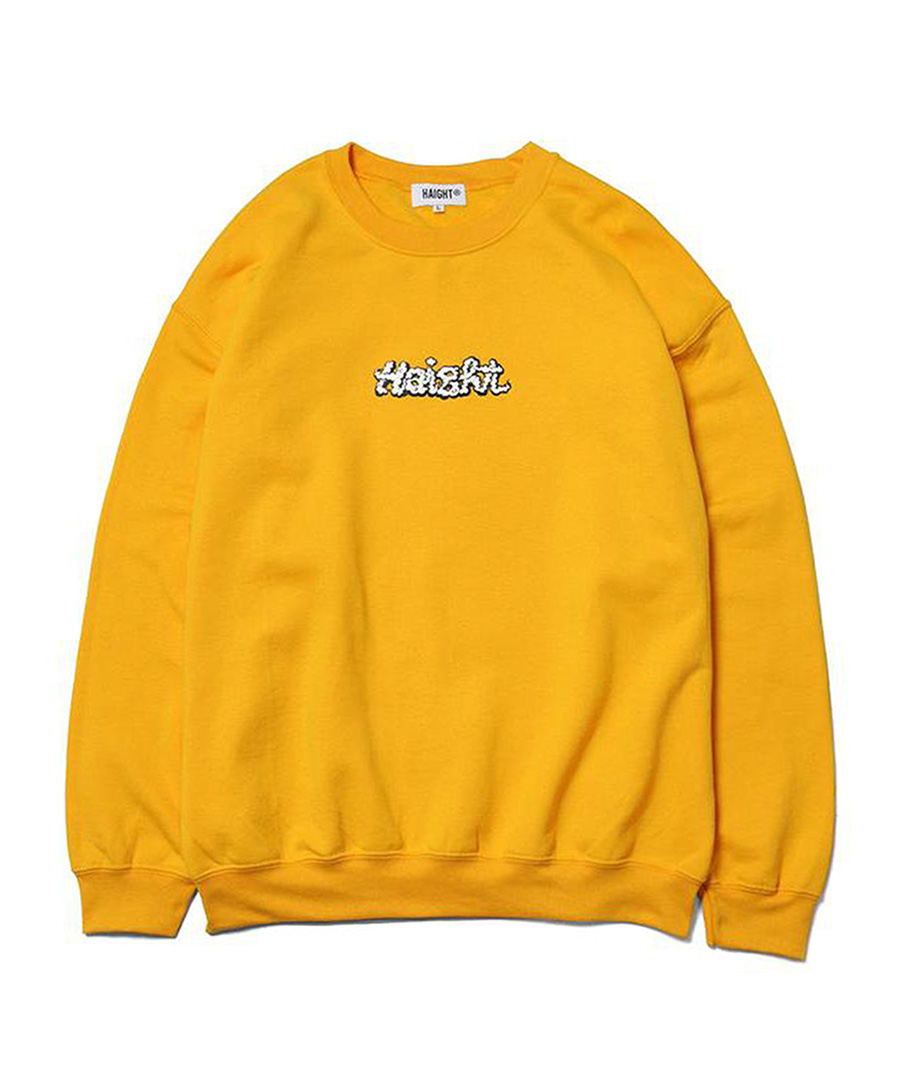 HAIGHT(ヘイト) スウェット SMOKE LOGO CREWNECK SWEAT ft RAT HOLE