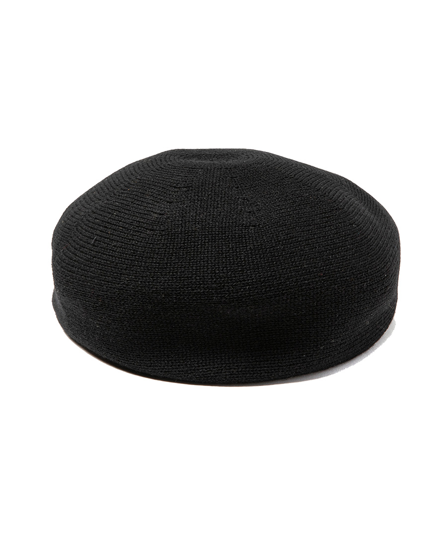 CALEE(キャリー) ベレー帽 20AW067 Wool beret -BLACK- 正規取扱通販