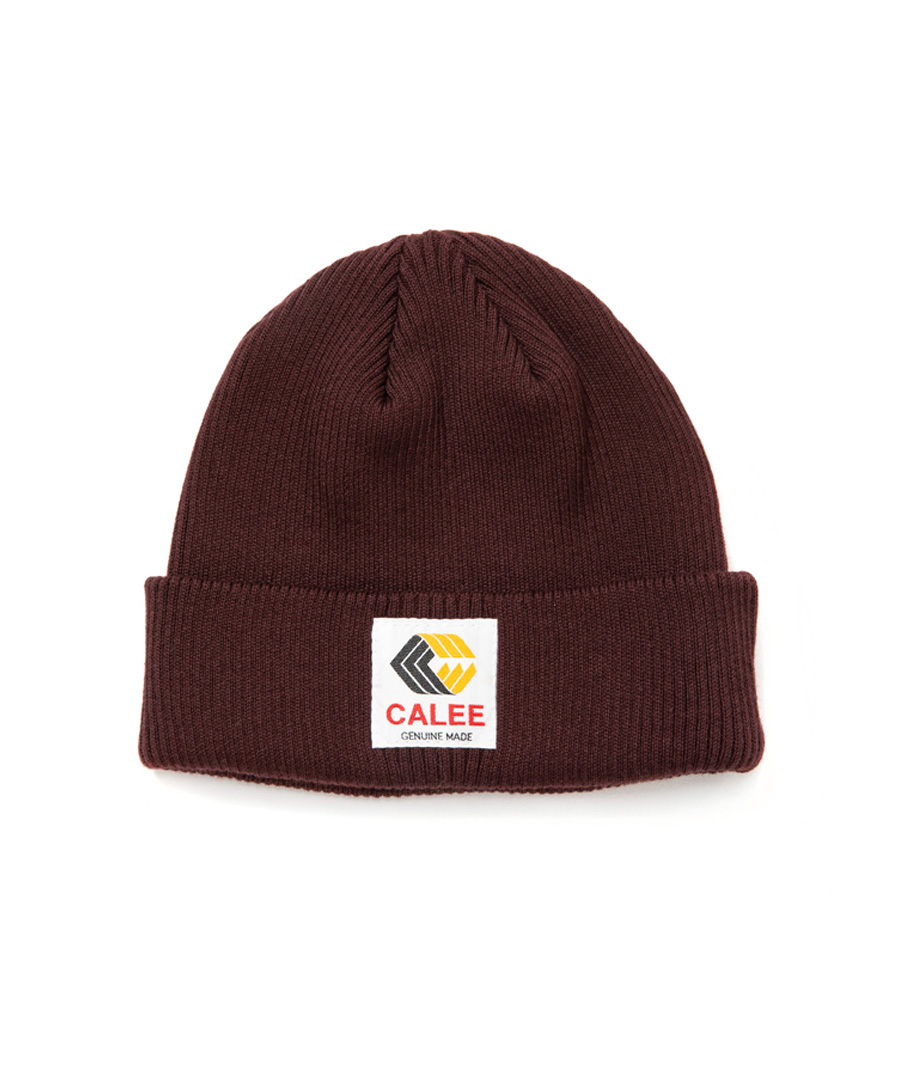 CALEE(キャリー) ニットキャップ Cotton knit cap 21AW004 正規取扱 