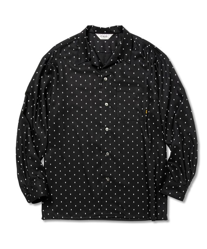 またCALEE Rhombus dot pattern shirt