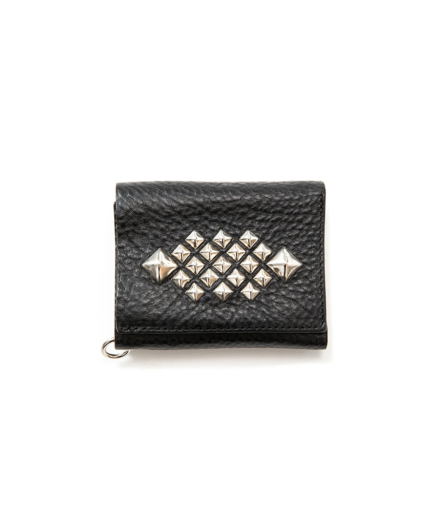 CALEE(キャリー) ウォレット STUDS LEATHER MULTI WALLET CL ...